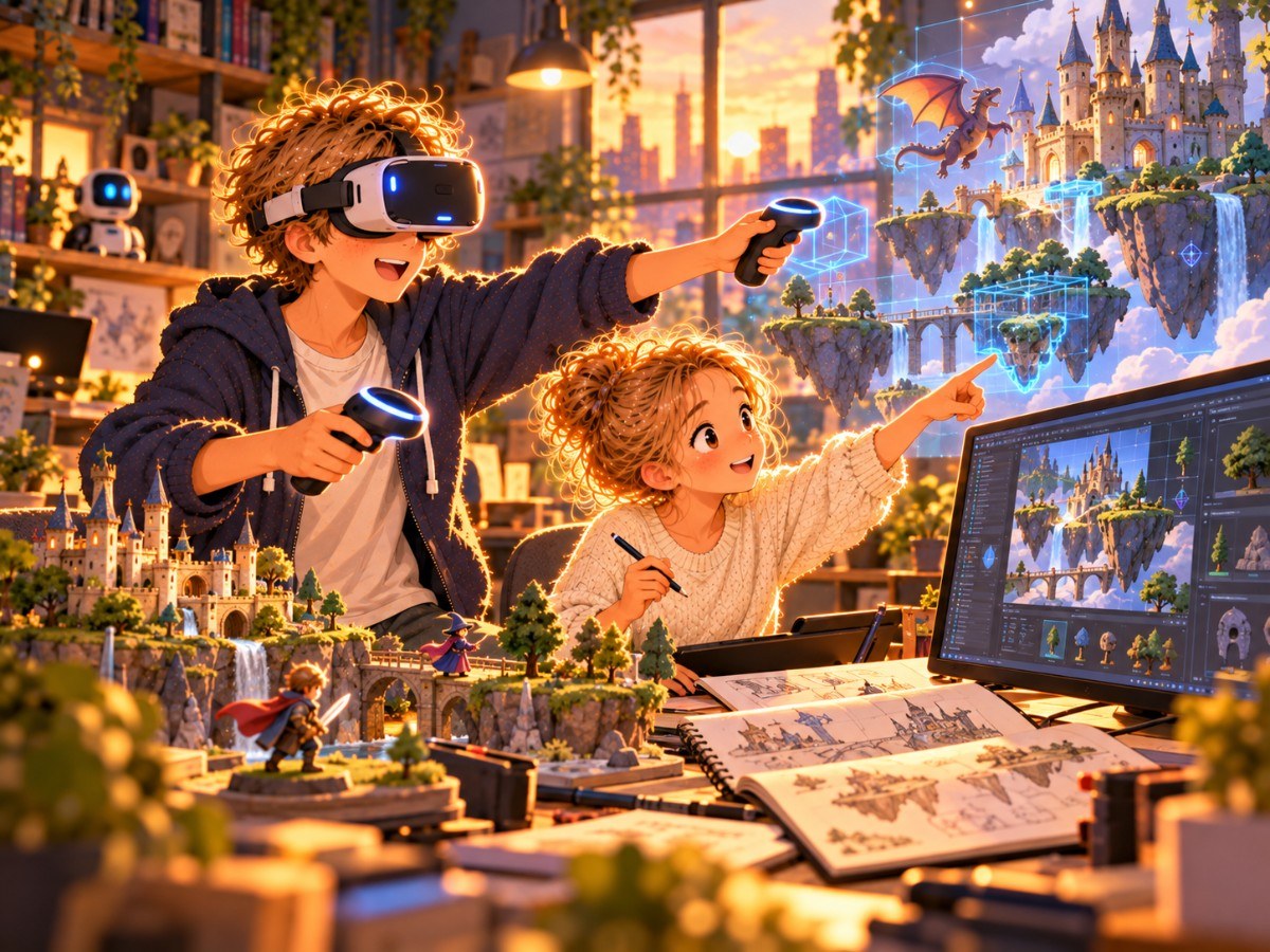 Создатели Миров: Разработчики игр и VR-архитекторы