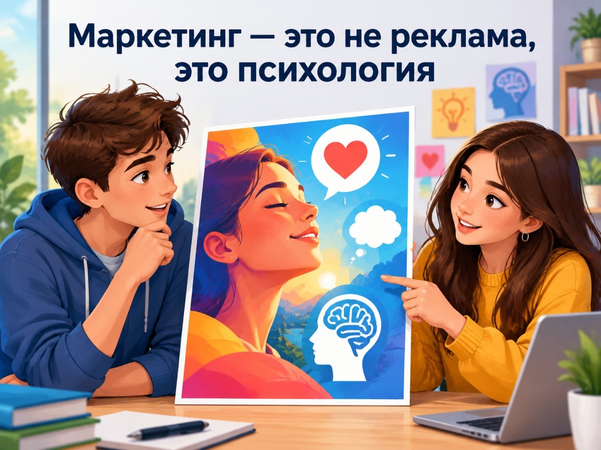 Маркетинг — это не реклама, это психология