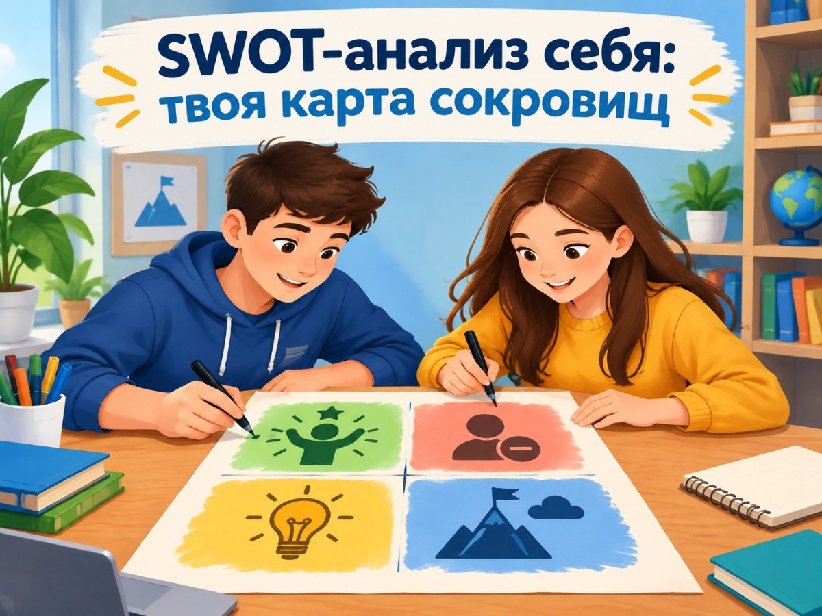 SWOT-анализ себя: твоя карта сокровищ
