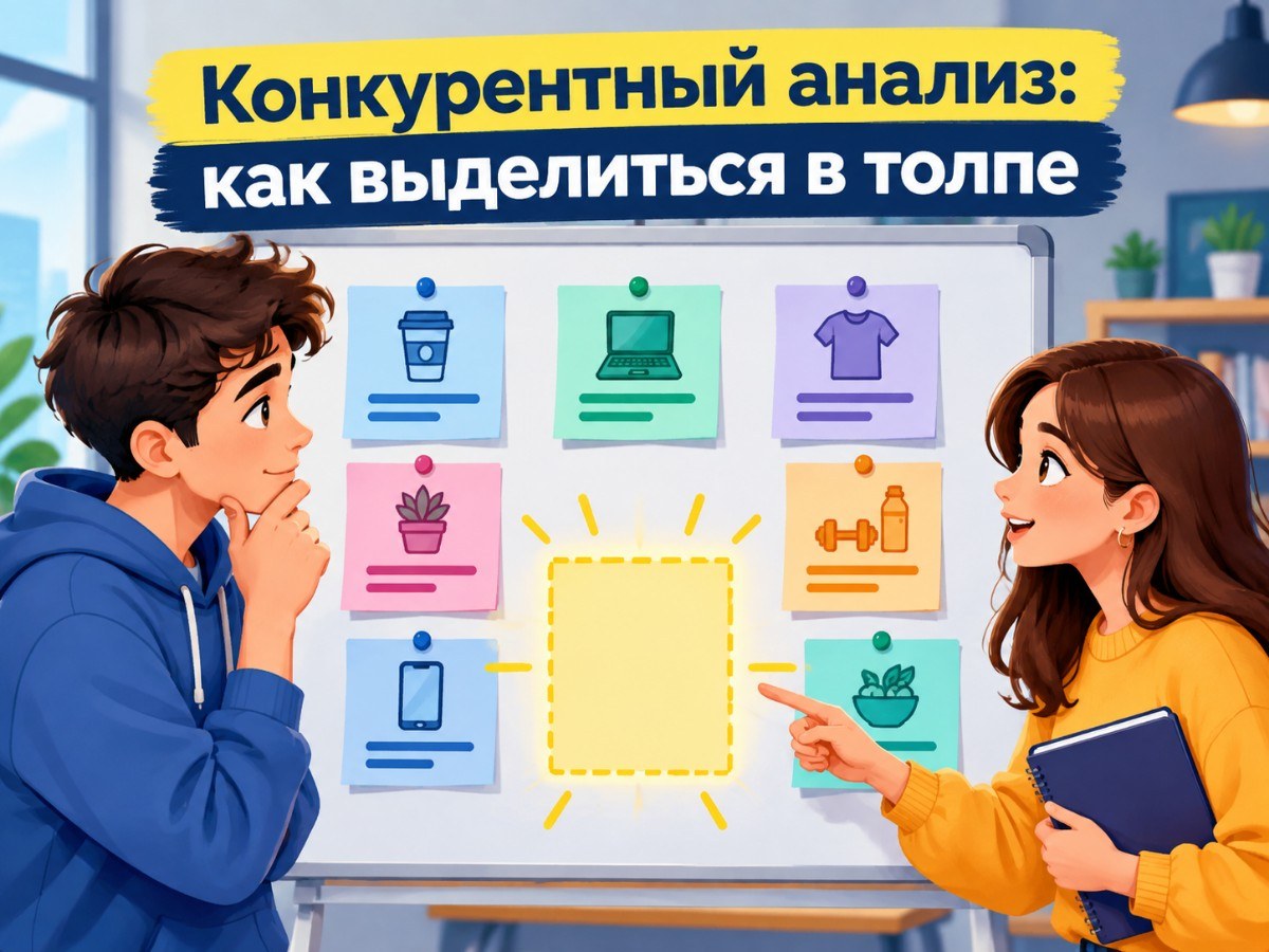 Конкурентный анализ: как выделиться в толпе