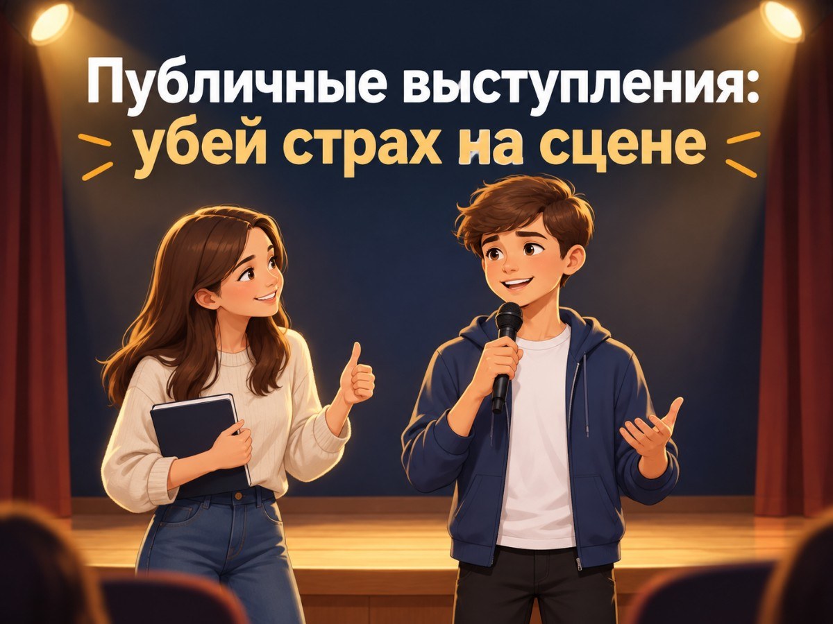 Публичные выступления: убей страх на сцене