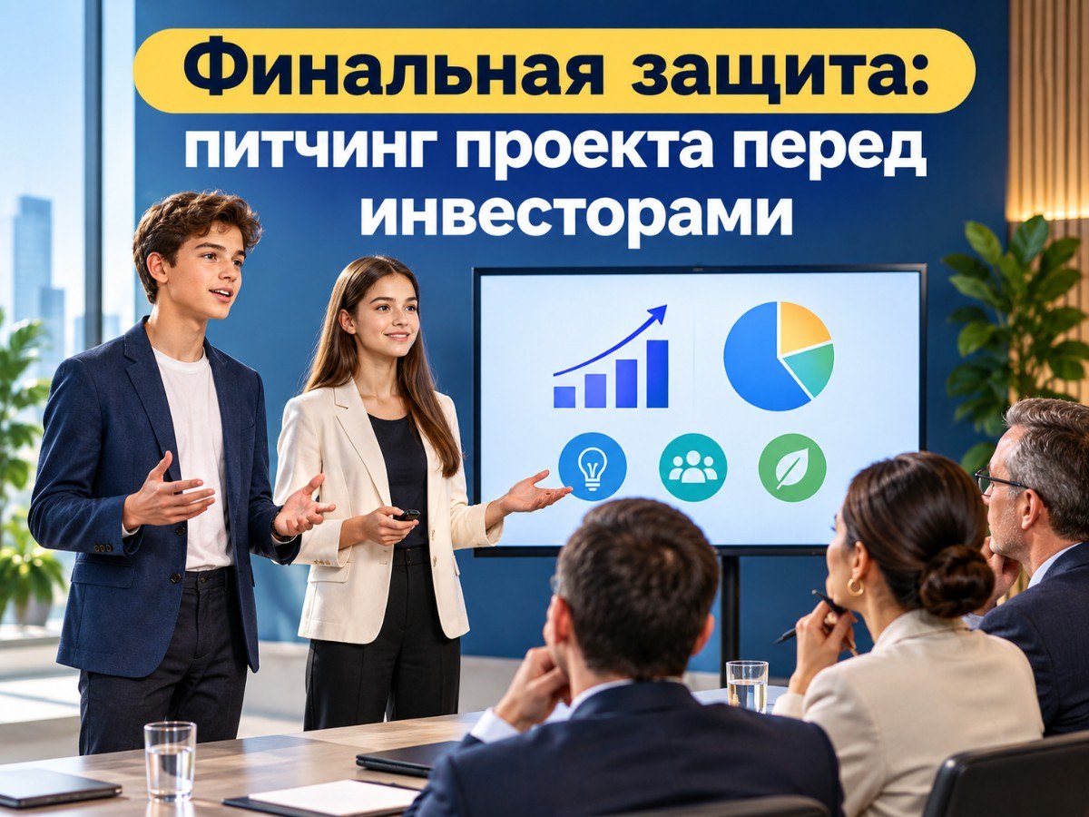 Финальная защита: питчинг проекта перед инвесторами