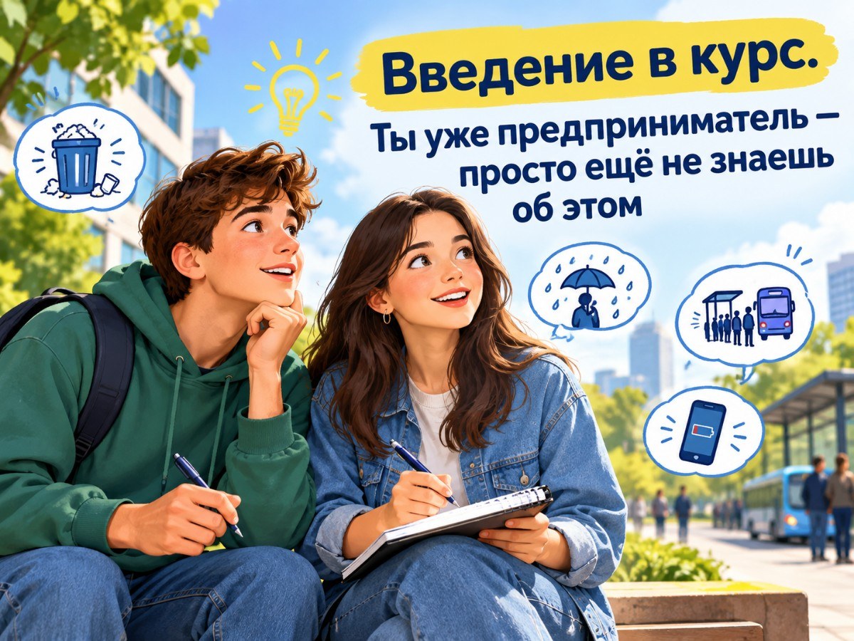 Введение в курс. Ты уже предприниматель — просто ещё не знаешь об этом