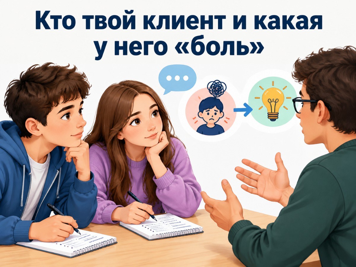 Кто твой клиент и какая у него «боль»