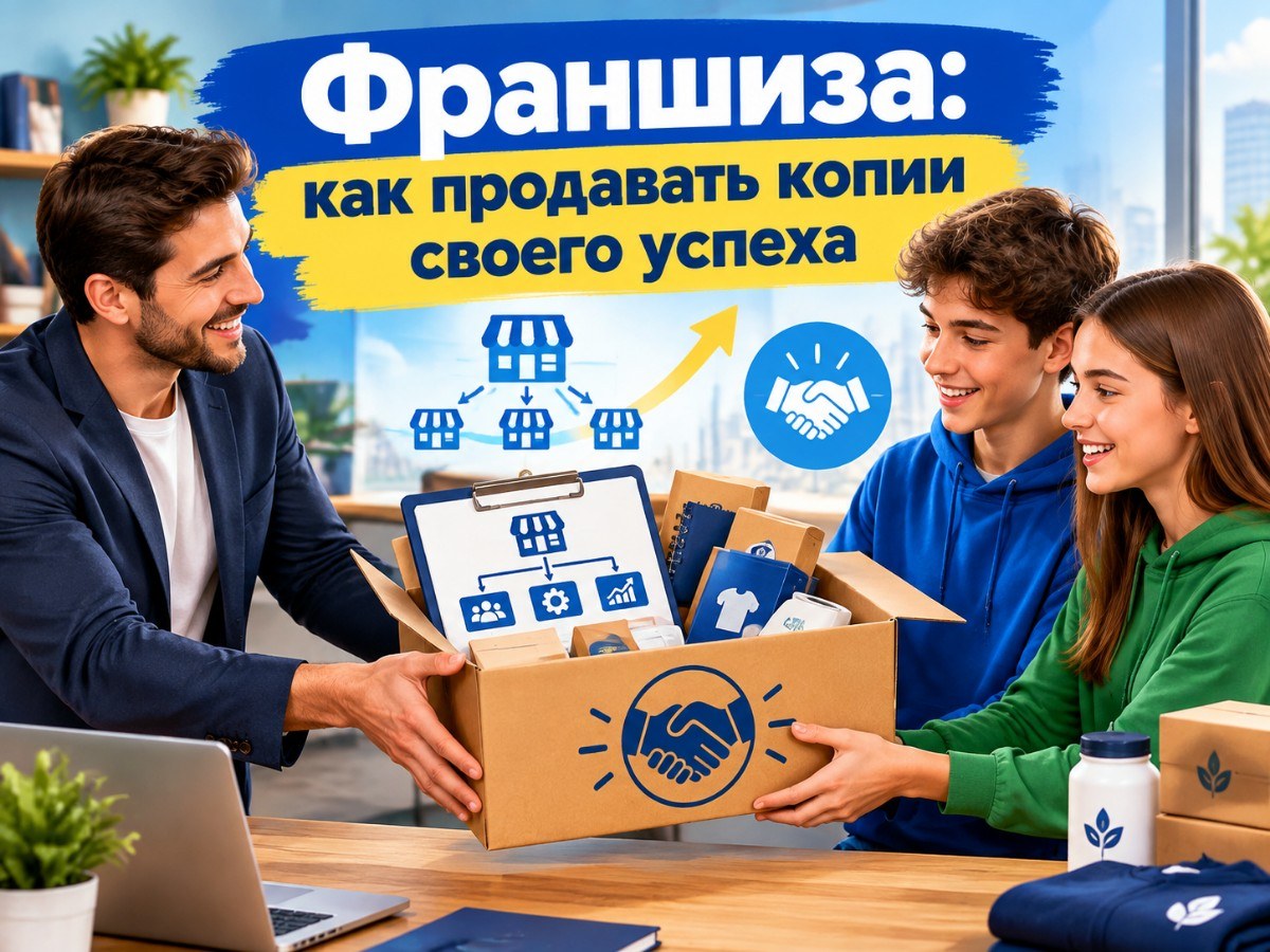 Франшиза: как продавать копии своего успеха