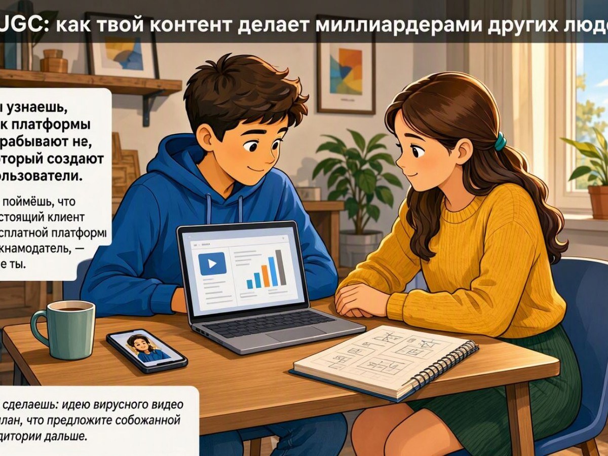 UGC: как твой контент делает миллиардерами других людей