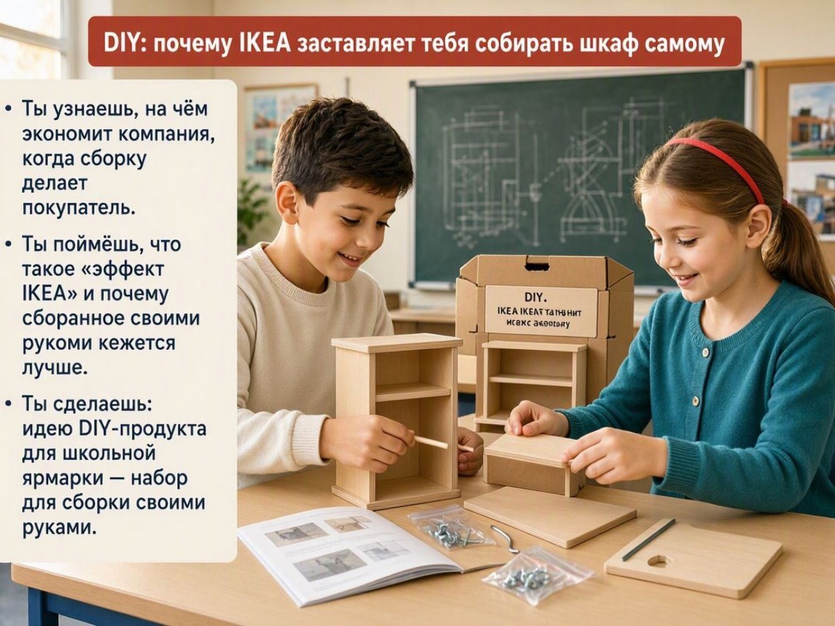 DIY: почему IKEA заставляет тебя собирать шкаф самому