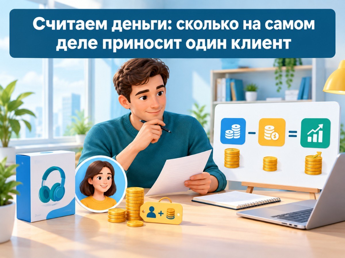 Считаем деньги: сколько на самом деле приносит один клиент