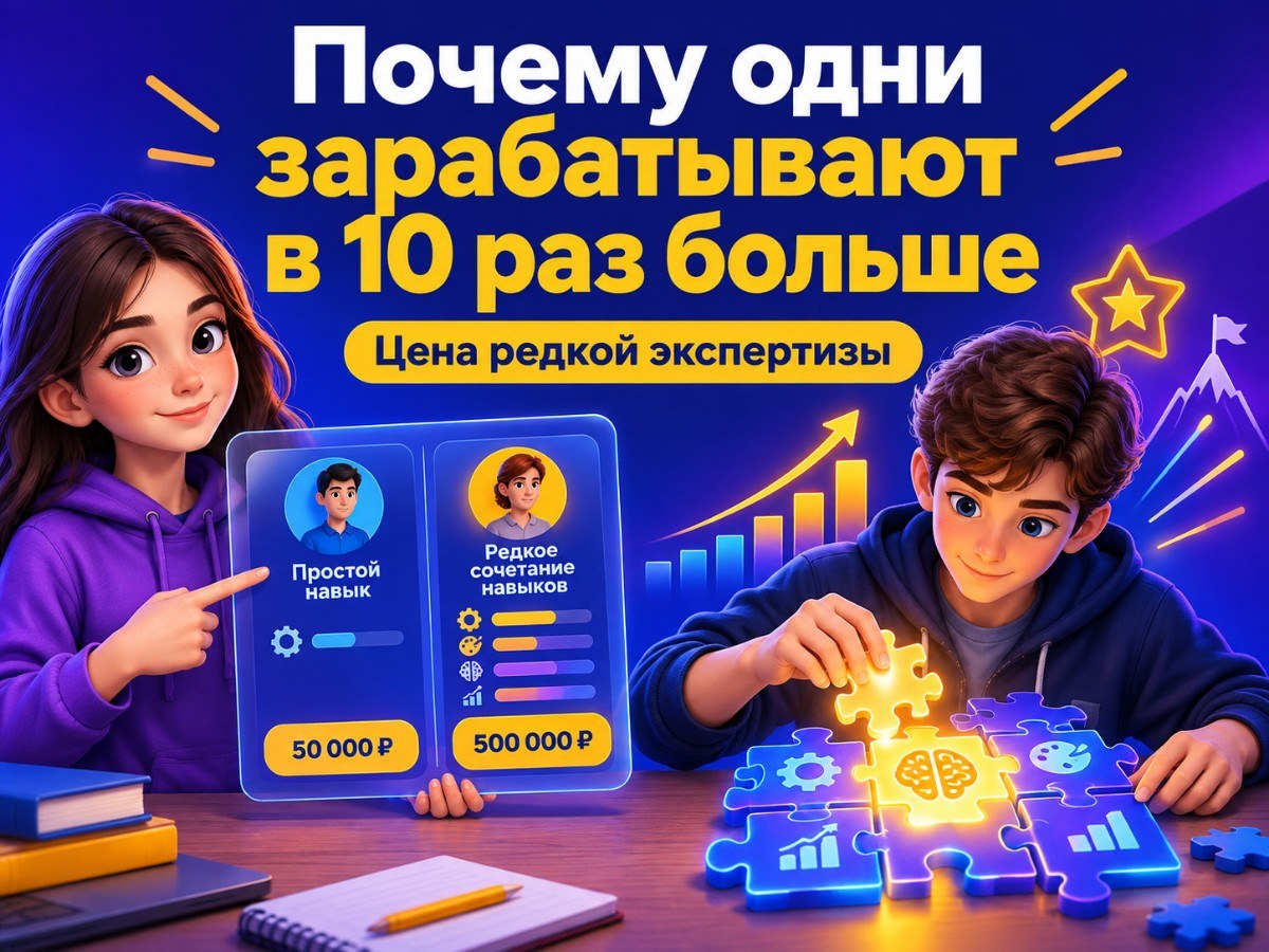 Почему одни зарабатывают в 10 раз больше других за ту же работу