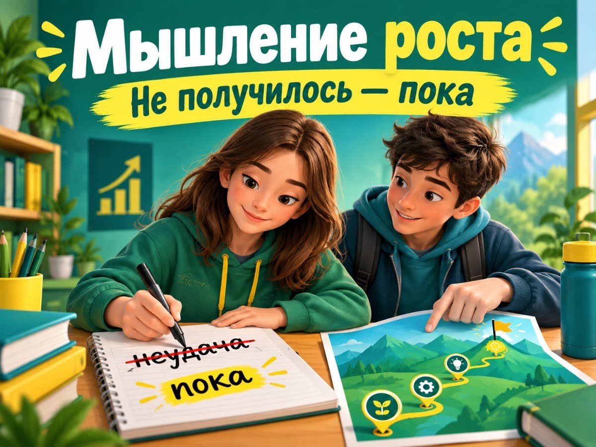 Мышление роста: убеждение, которое решает, получится у тебя или нет