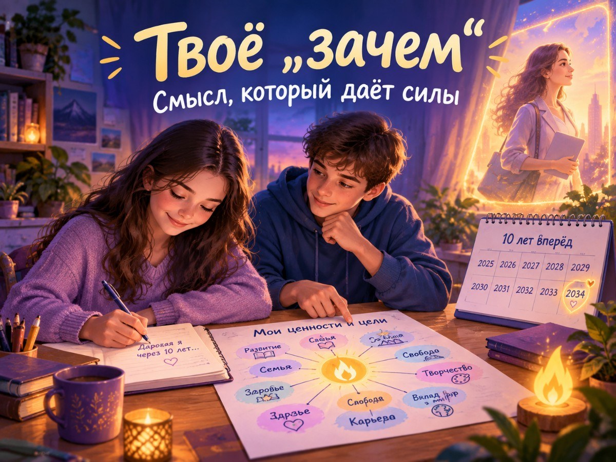 Твоё «зачем»: что даёт энергию, когда хочется всё бросить