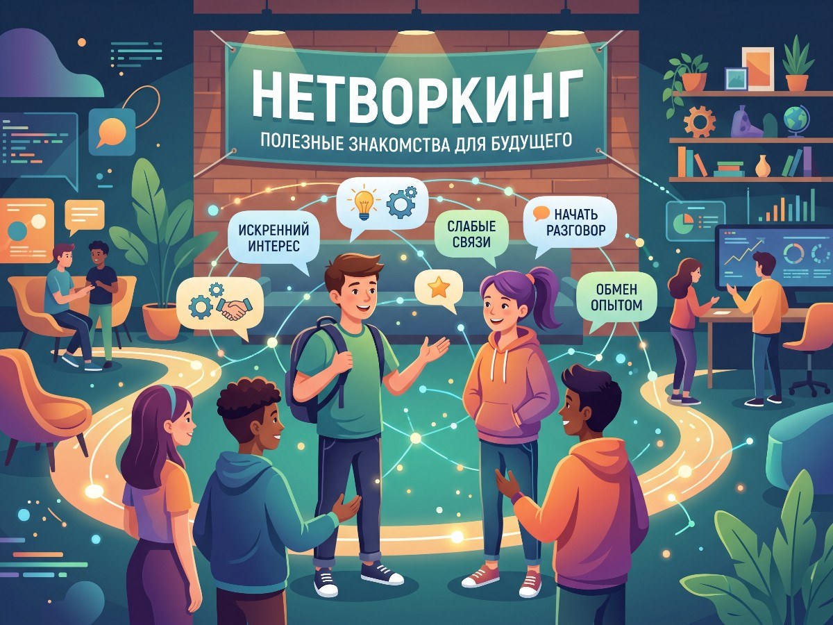 Нетворкинг для подростков: полезные знакомства без неловкости