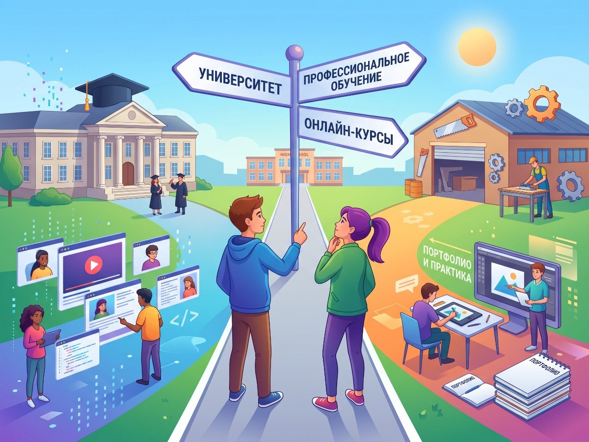 Куда после школы: образовательные пути, часть 1