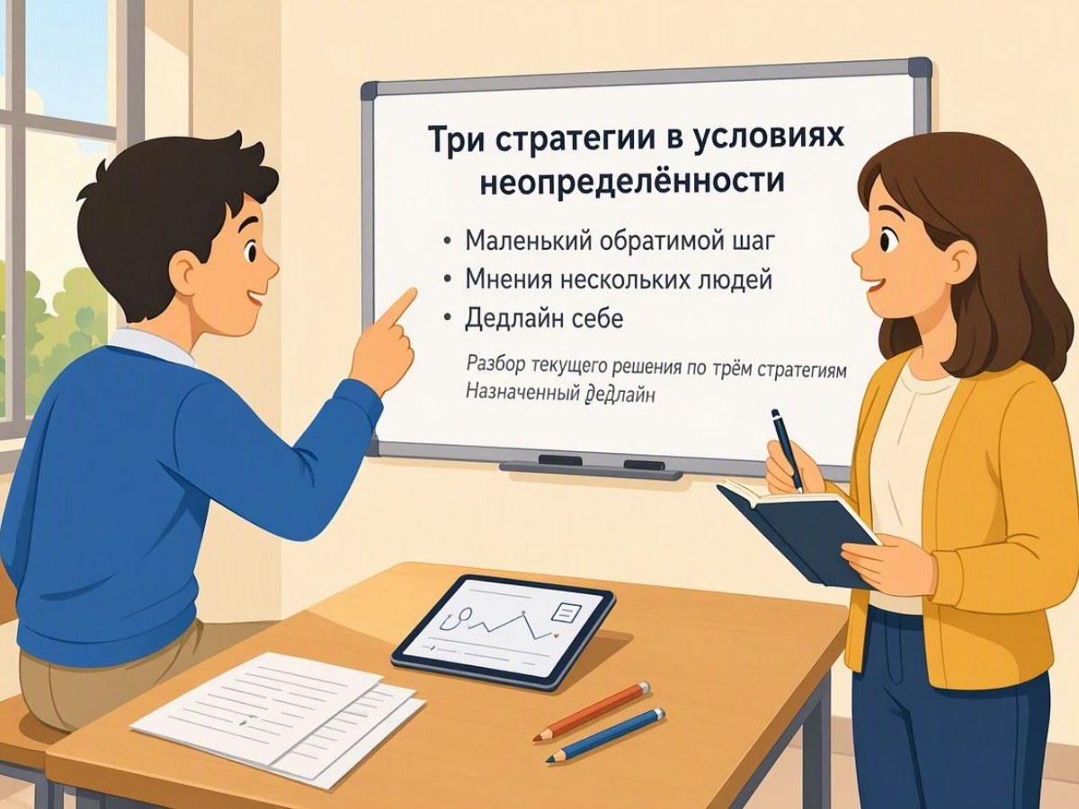 Как решать, когда неясно: три стратегии в условиях неопределённости