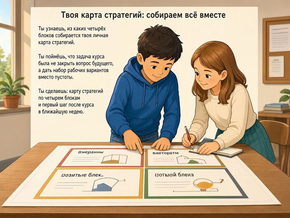 Твоя карта стратегий: собираем всё вместе